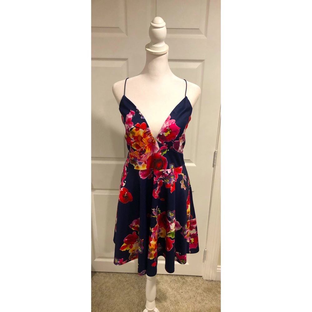 AX Pairs Floral Mini Dress